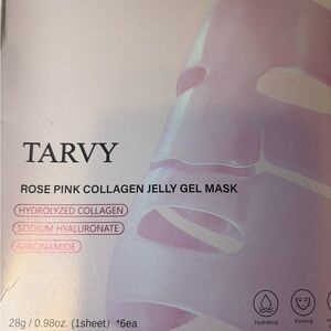 Tarvy Rose Pink Collagen Jelly Gel Mask